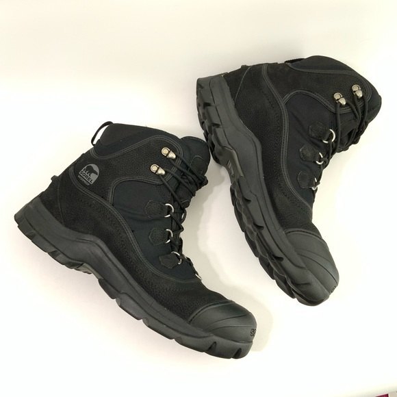 Sorel Boots Timberwolf Waterproof Leather Winter Thinsulate Insulation - Picture 5 of 12